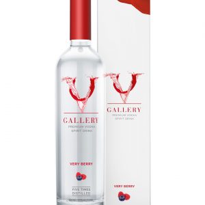 V GALLERY VERY BERRY VODKA 50CL