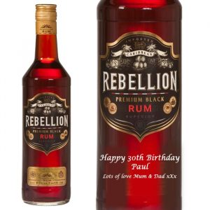 REBELLION DARK RUM 70CL