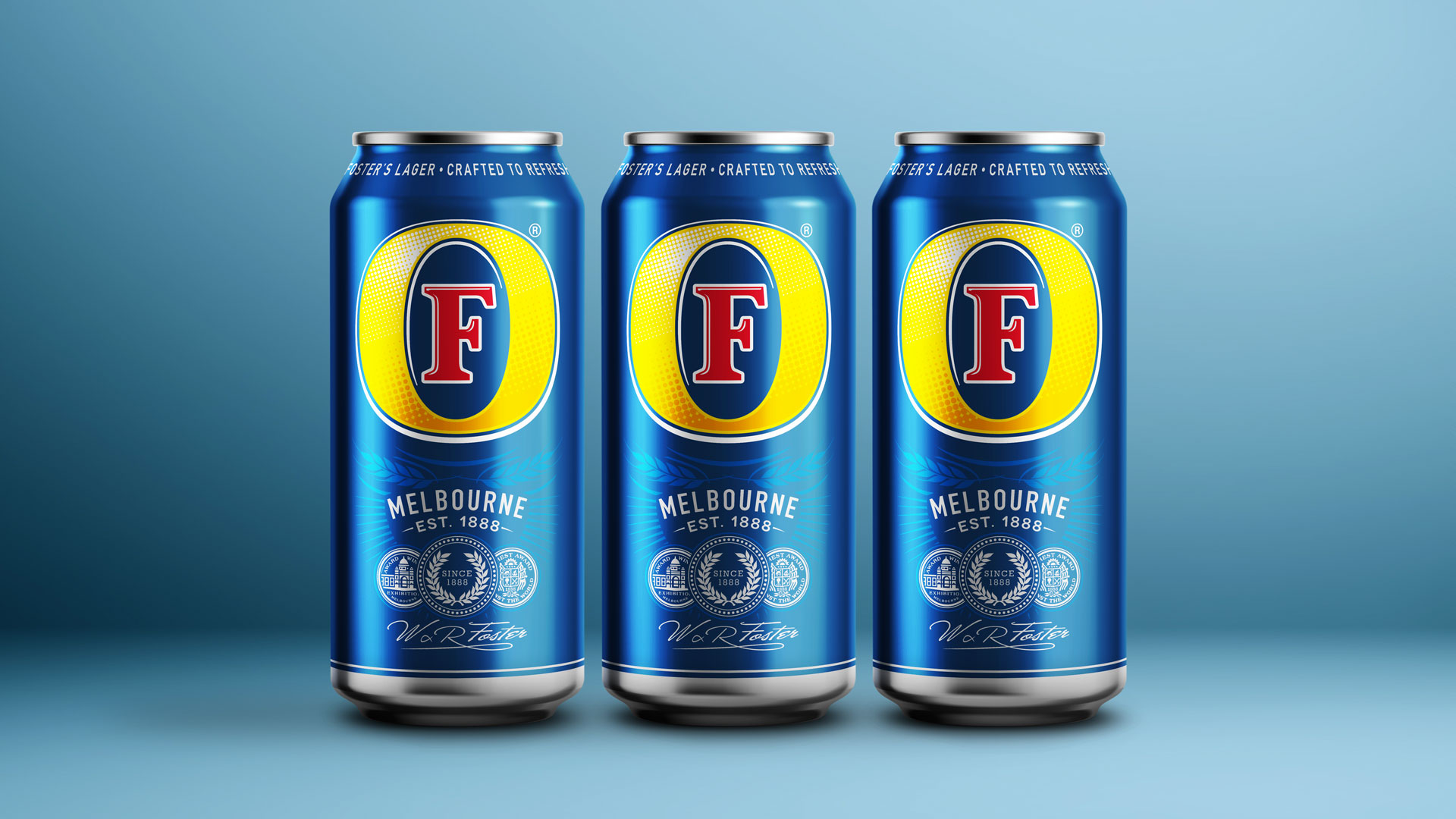 FOSTERS CANS