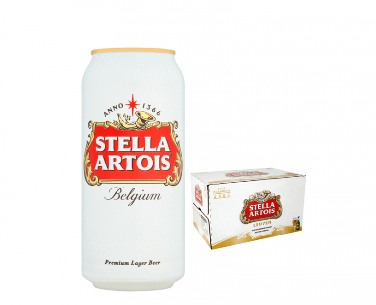 STELLA 440ML CANS X 24 J & A Drinks