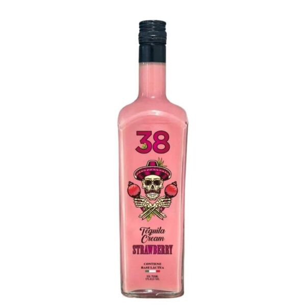 TEQUILA 38 STRAWBERRY CREAM 70CL