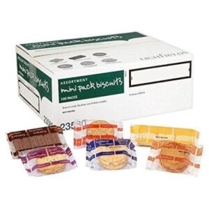 Lichfields 100 Assortment Mini Pack Biscuits