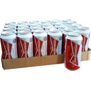 BUDWEISER 500ML CANS X24