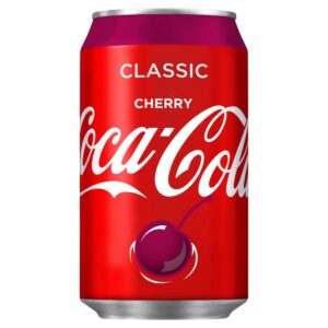CHERRY COKE CANS X24