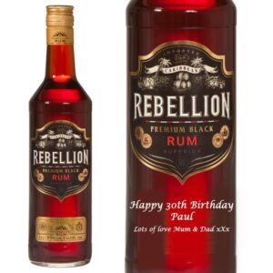 REBELLION DARK RUM 70CL