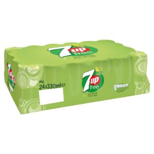 7UP SUGAR FREE CANSX24