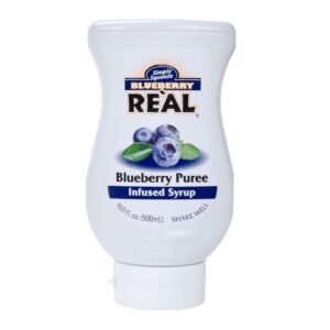 REAL BLUEBERRY PUREE SYRUP 50CL
