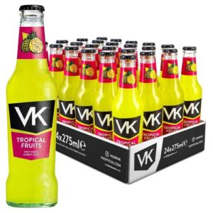 VK TROPICAL FRUITS 275ML X 24 GLASS
